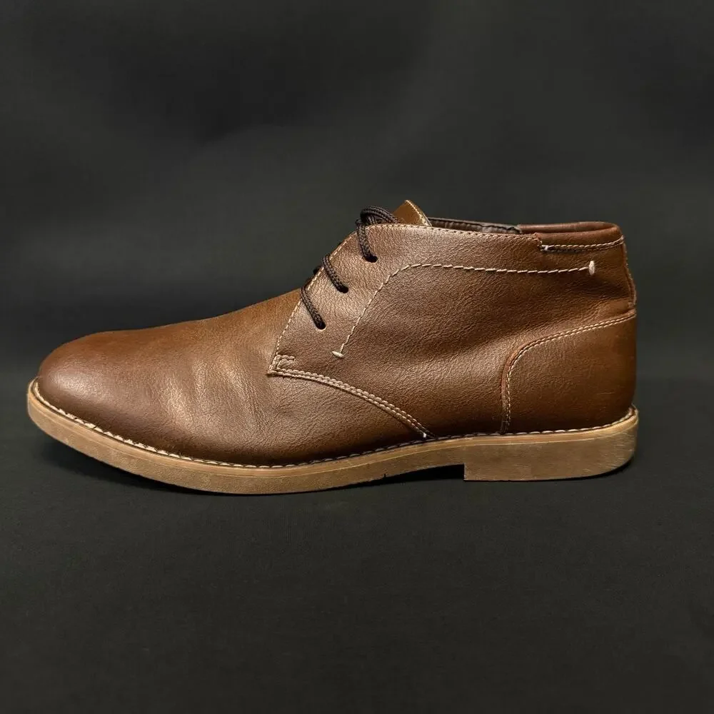DEXTER COMFORT CORBIN Casual Boot Men's US 12 Brown Cafe Brun Lace Up